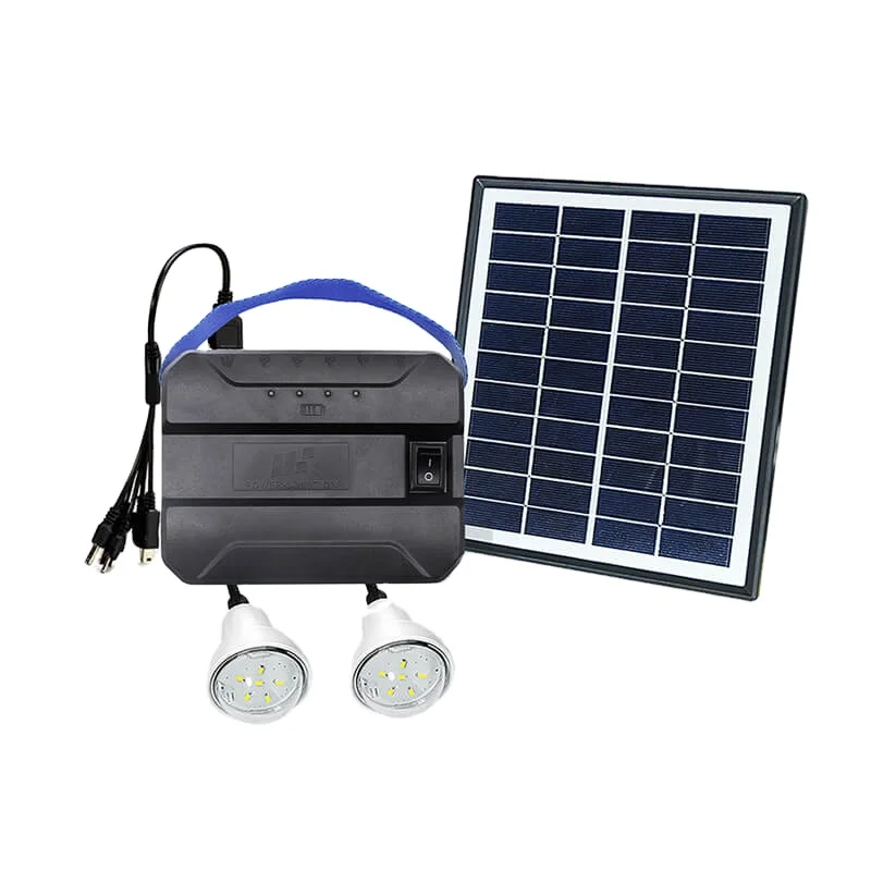 Solar infrared light indoor night solar energy home system kits light up two rooms