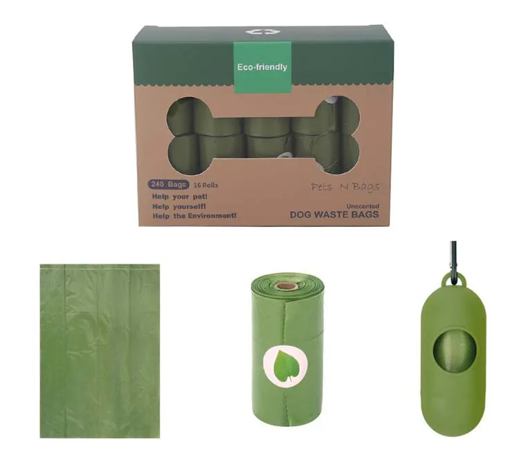 Eco Recycled Biodegradable Pet Dog Poop Waste Bag With Dispenser Buy