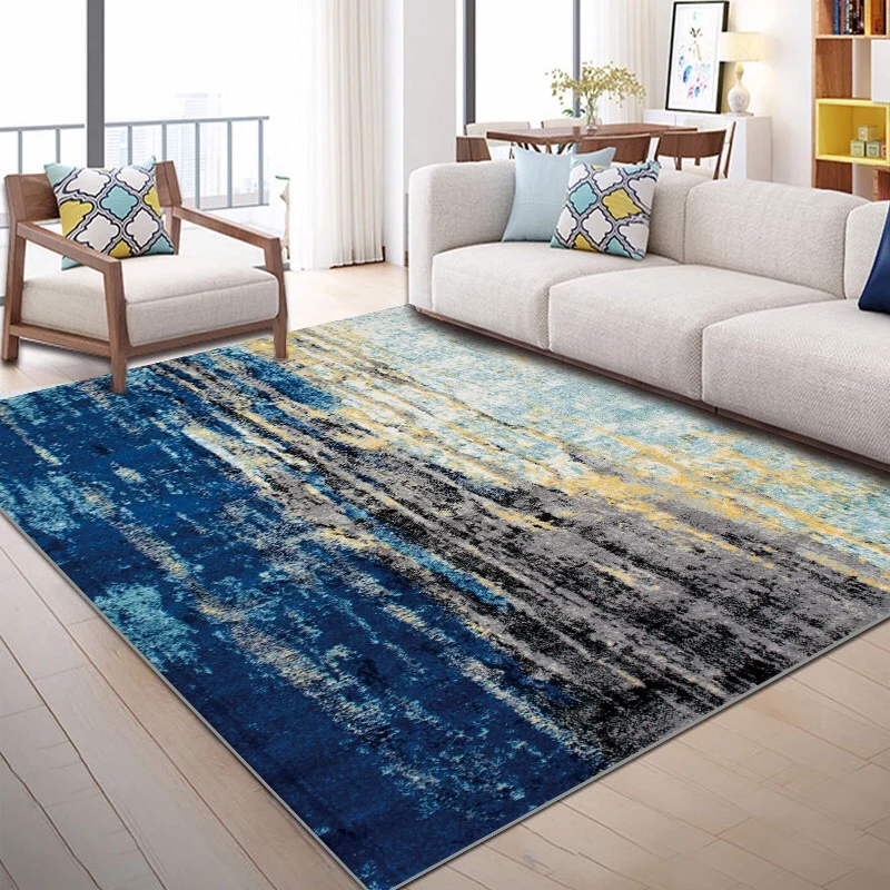 3d Print Modern Design Rectangle Rug Modern Style Carpet Hot Selling ...