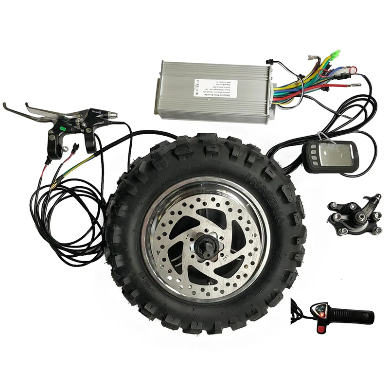 48v 1000w Brushless Gearless Hub Motor With Disc Brake ...