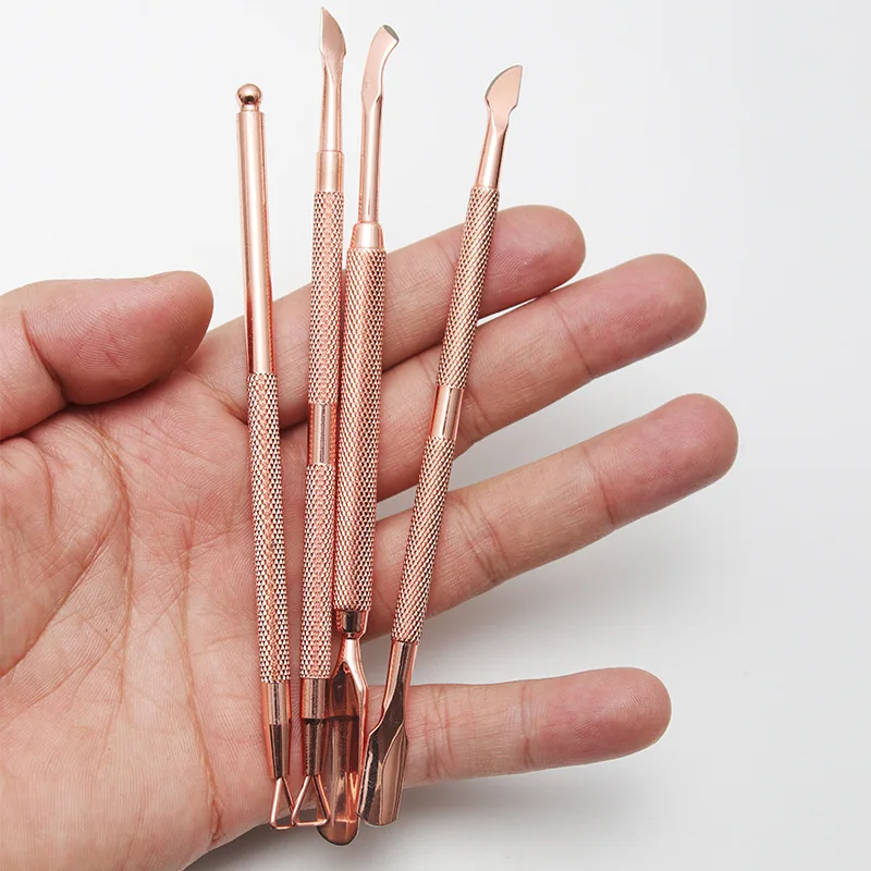 product factory hot sale cuticle nipper cover pedicure tools sharp gold cuticle nipper-5