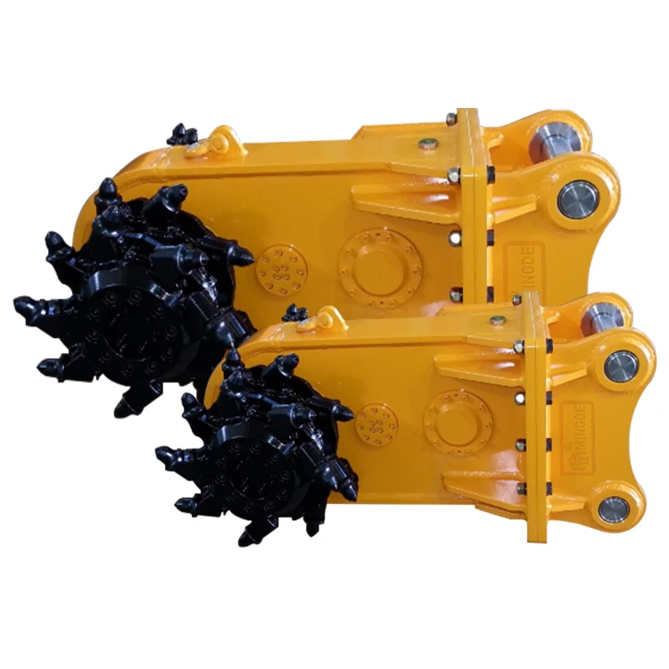 Hydraulic Rotary Drum Grinder Customized For Excavator Buy Hydraulic