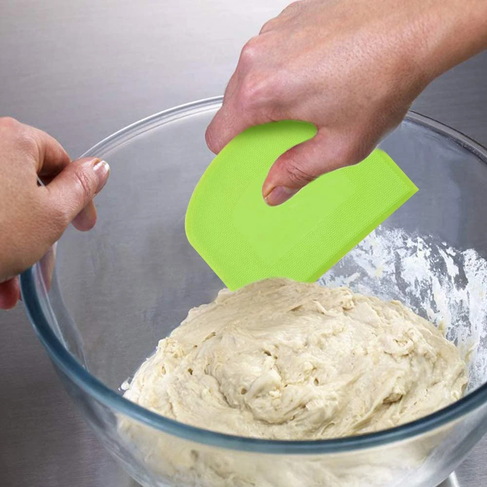 Dough Scraper Bowl Scraper Foodsafe Dough Cutter Plastic Bench