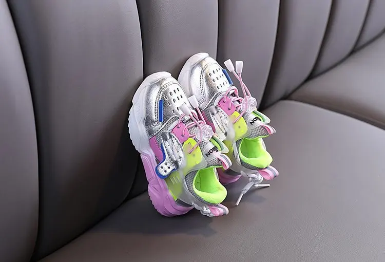 热销多彩春季时装设计师儿童运动鞋