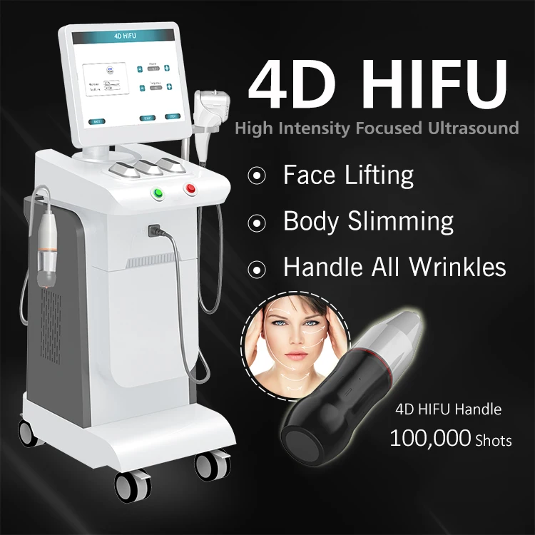 Portable Hifu 3d 4d Face Lift Skin Tightening Mini 5d Hifu Machine ...