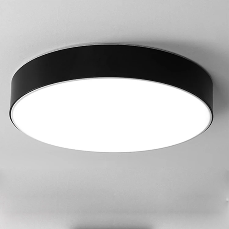 Zhongshan factory aluminum acrylic round circle LED panel light with different sizes 3 years warranty