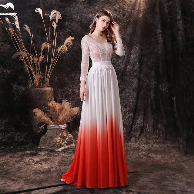 luxury cocktail dresses Luxury Crystal Evening Gown with Sexy Illusion Side Slit As picture / Custom size