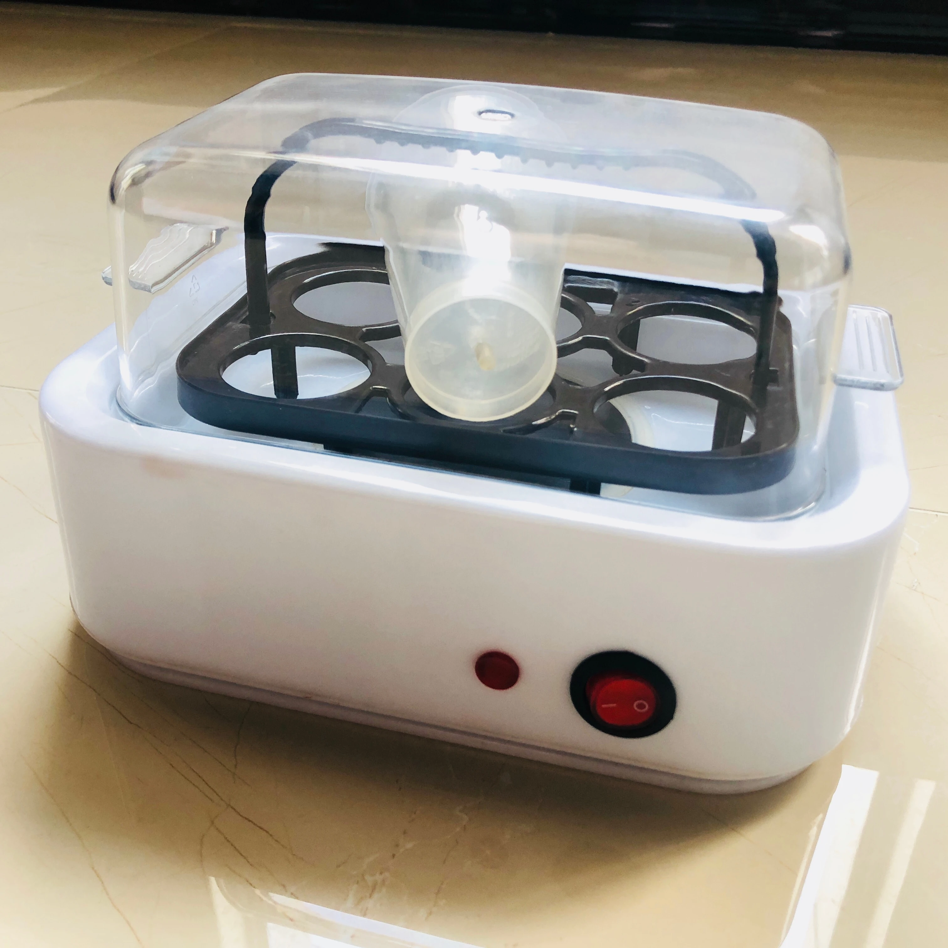 
Factory manufacture various JA308 6 egg element plate egg boiler egg cooker 