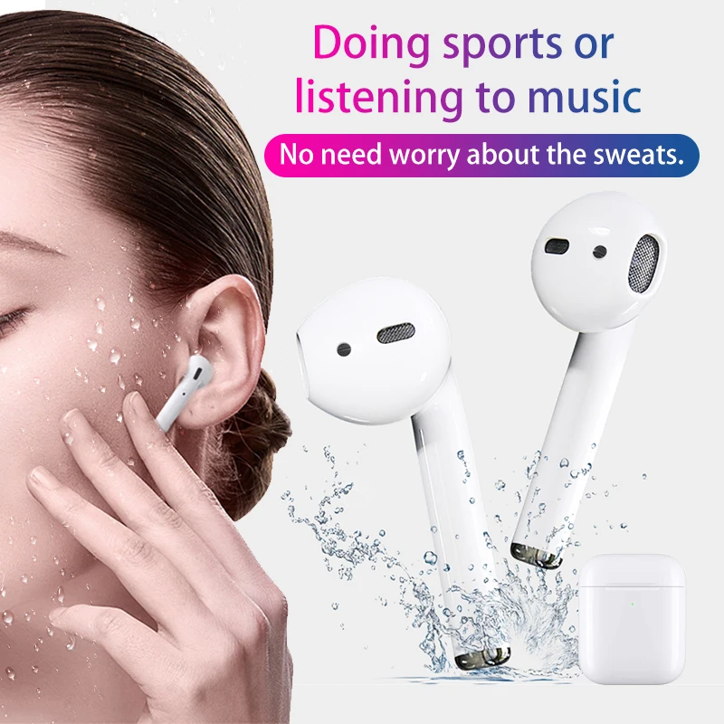 2019 New Arrival Wireless earpod II Bluetooth headset with charging case - ANKUX.COM