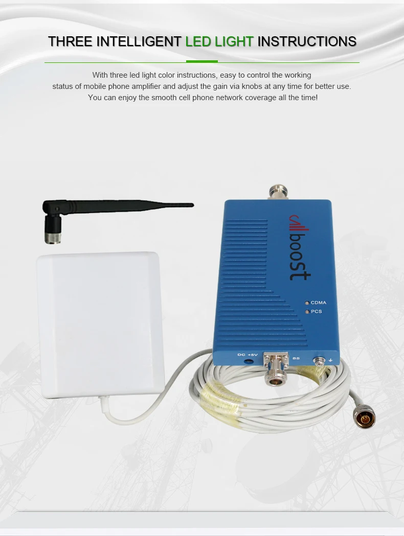 C10g-cp Dual Band Mobile Phone Signal Booster Alc Function 4g Signal