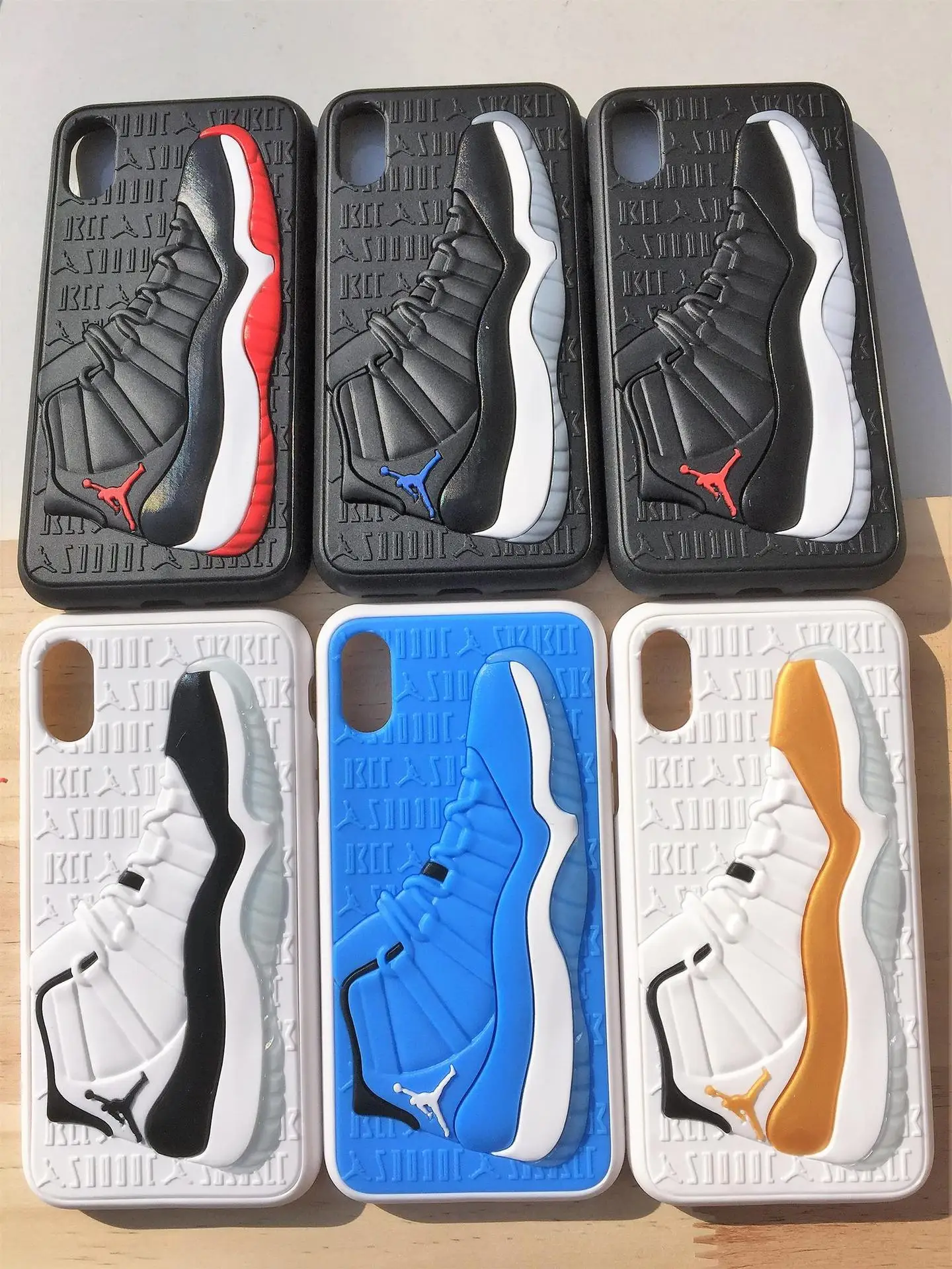 Cool Phone Case 3d Silicone Jordan Shoe Shockproof Wholesale Cell Phone Back Cover For Iphone 11 