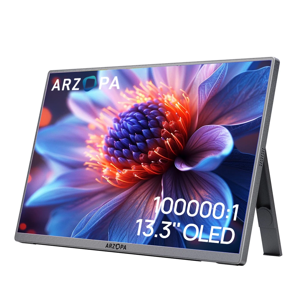 ARZOPA 13.3 Inch Portable Monitors: 1080P Full HD IPS Gaming