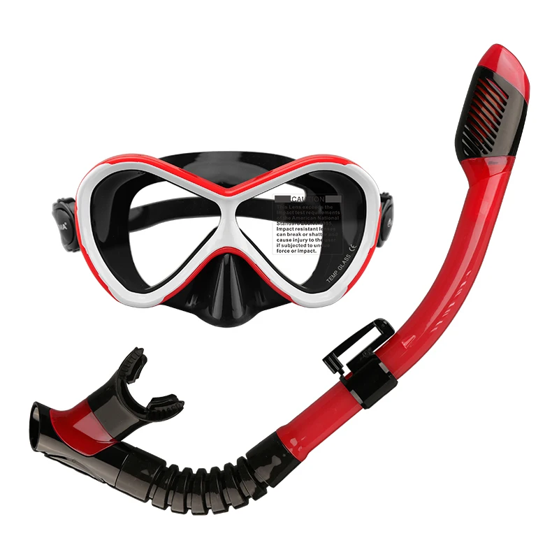 Kids Diving Goggle Mask Breathing Tube Anti-fog Swimming Glasses ...