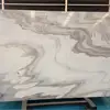 Kemalpasa Volakas White Marble Natural Stone Slab 20mm Suitable for Shower Wall