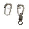 multipurpose Stainless Steel power Clips Fast Snaps Clip Fishing Connector Easy&Quick Change Lure Snaps