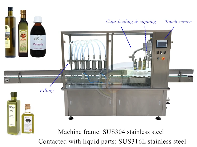 Máy chiết rót 3 chức năng 6 vòi chiết