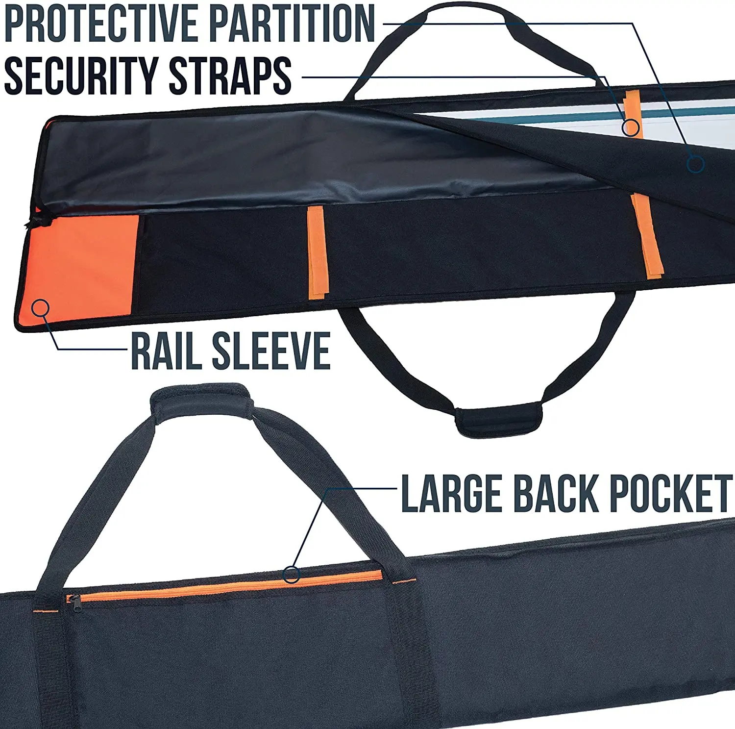 Portable Tools Guide Rail Bag Protective Track Saw Bag For Saw Guide