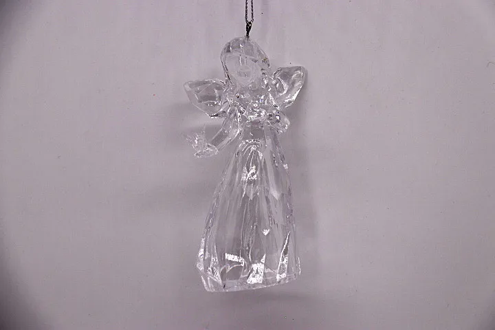 High Quality Hanging Clear Plastic Angel Ornaments For Xmas Home ...