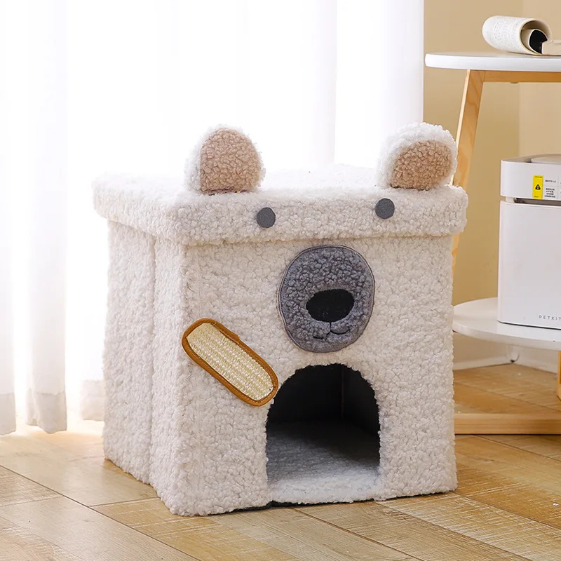 Doubledecked Folding Cat Cage Covers No Floor Area Keep Warm Buy Cat Cage,Keep Warm