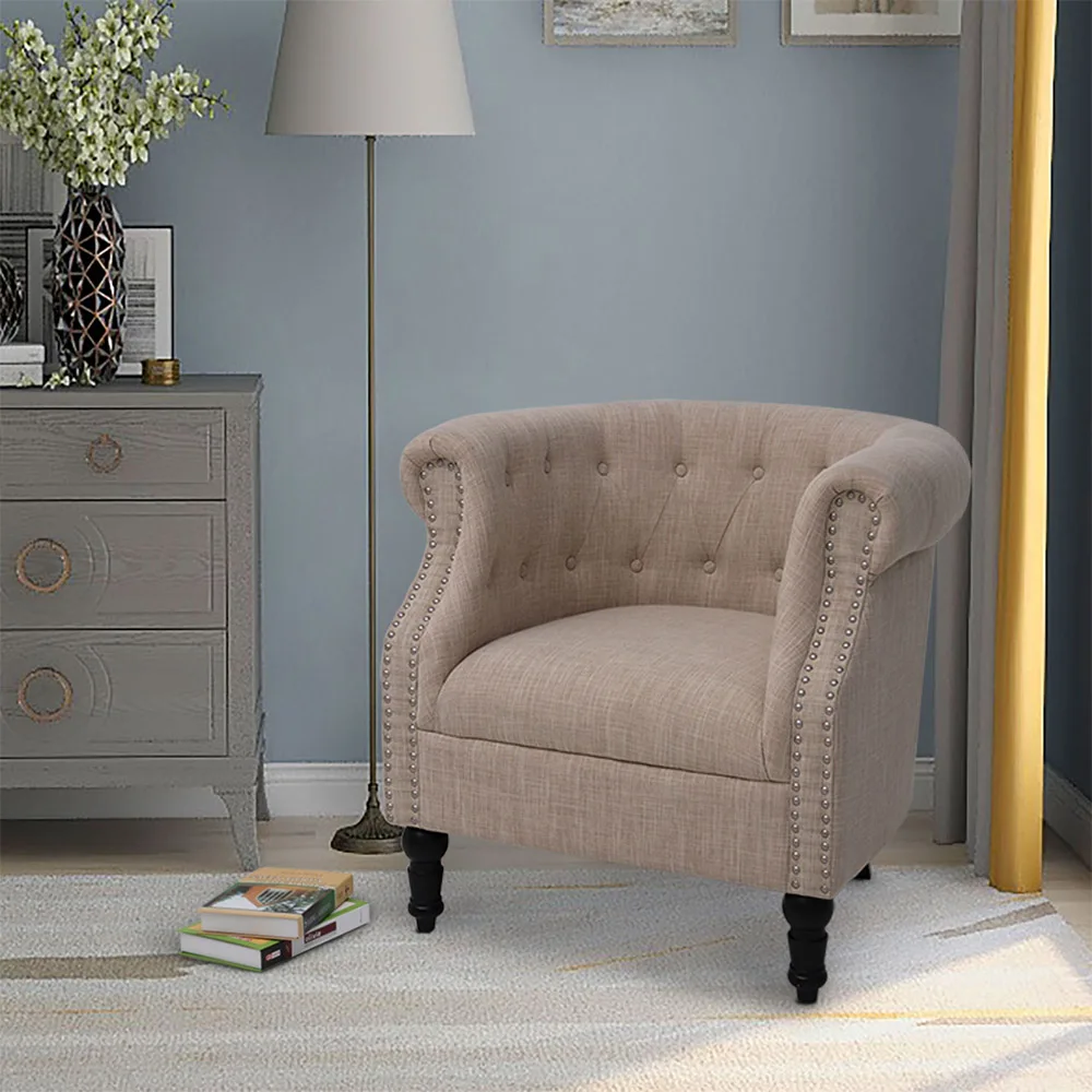 single chair living room