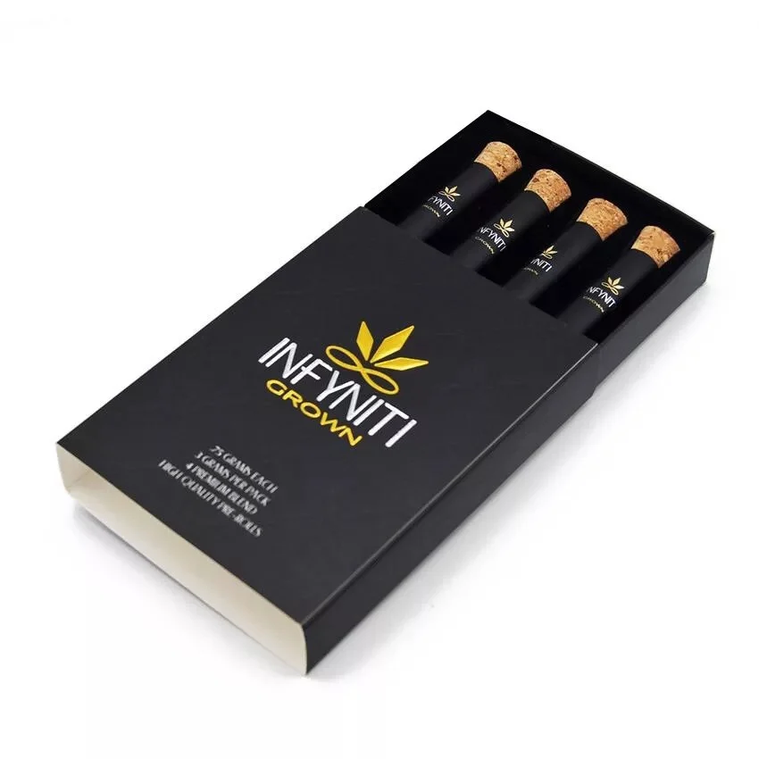 
Pre Roll Cone Paper HempSmoking Rolling Paper With Pre TipsPre-Roll Packaging 