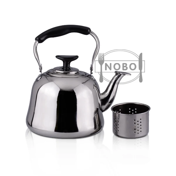 Small Whistle Teapot Stainless Steel Non Electric Water Tea Kettle