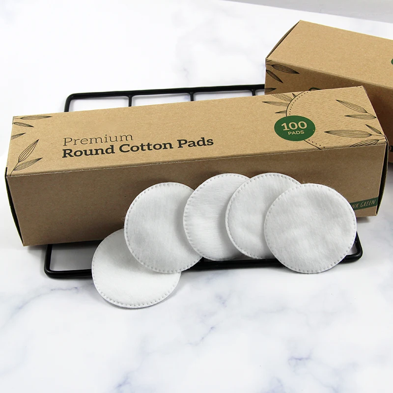 Facial Care Make Up Cotton Pad Organic Cosmetic Cotton Round Buy