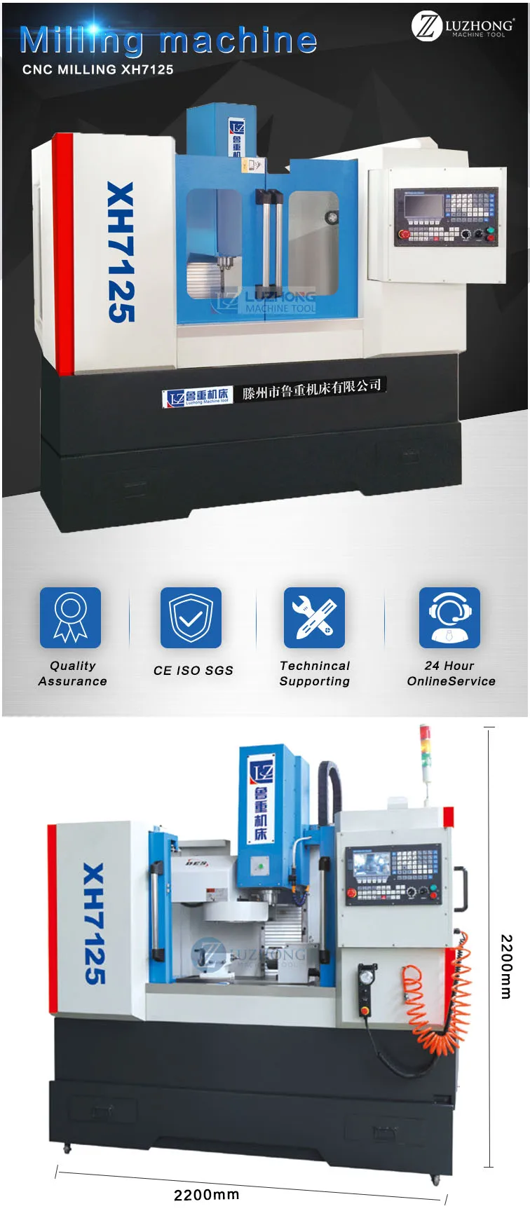 Fresadora Cnc Modelo Xk7126 Xh7126 Fresadora Cnc De 3 Ejes - Buy Modelo ...