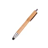 Novelty Fashion Advertising Gift Touch Stylus Bamboo Ballpoint Pen