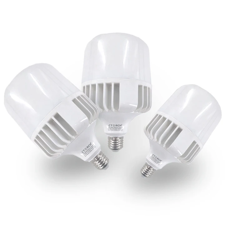 CTORCH Wholesale Aluminum Body Raw Material Lamp E27/B22/E40 100w 150w Led Light Led Bulb