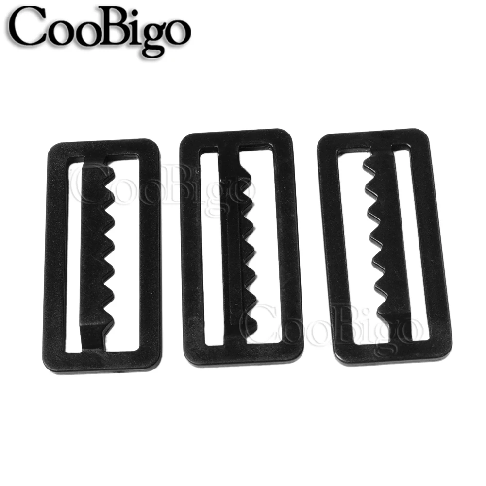 100pcs/pack 40mm bing Plastic Adjust Triglide Slider Buckle