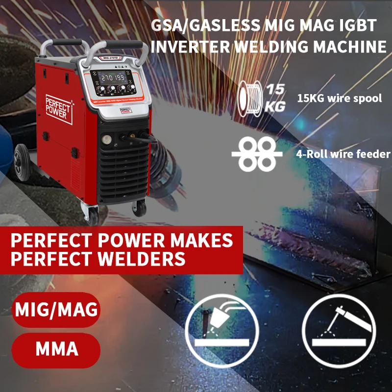 Gas Inverter Tig Mig Mma Welding Machine Stainless Steel Mig Mag Welder ...