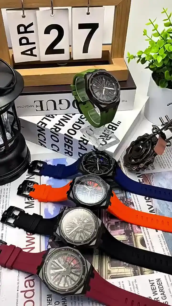Chaxigo 7277-1 Men's Quartz Watch - Trendy Colorful Luminous