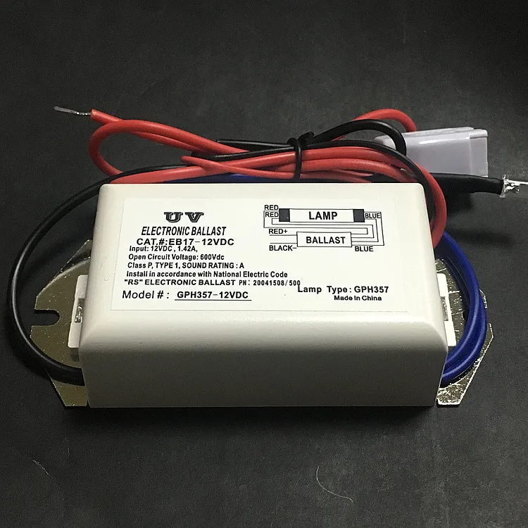 Home appliances New product 2020 12v 17w electronic ballast for uvc lamp