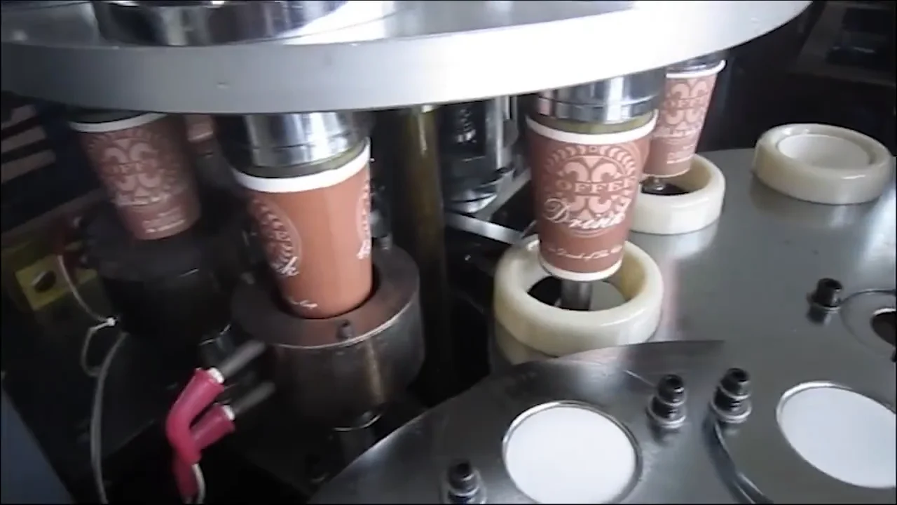 China Suppliers Fully Automatic Ice Cream Cup Paper Cone Sleeve Making