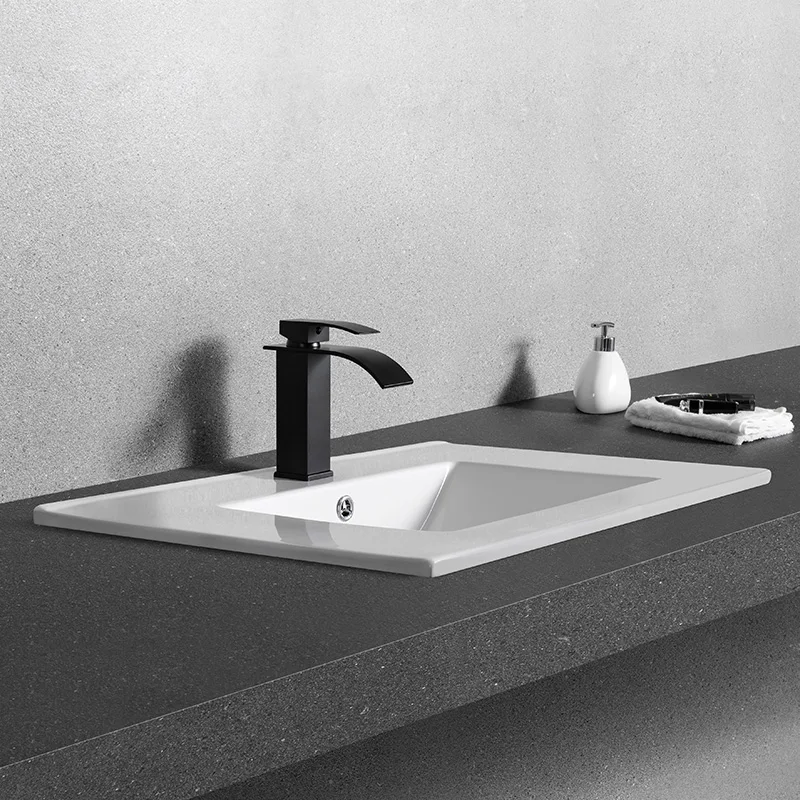 cb700简约风格盆地浴室陶瓷水槽独立柜式洗手盆