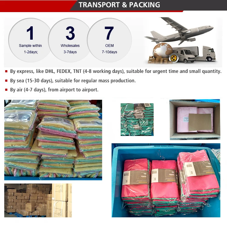 Runtu  60*40Cm Household Kitchen Microfiber Cleaning Cloths Absorbent Towels