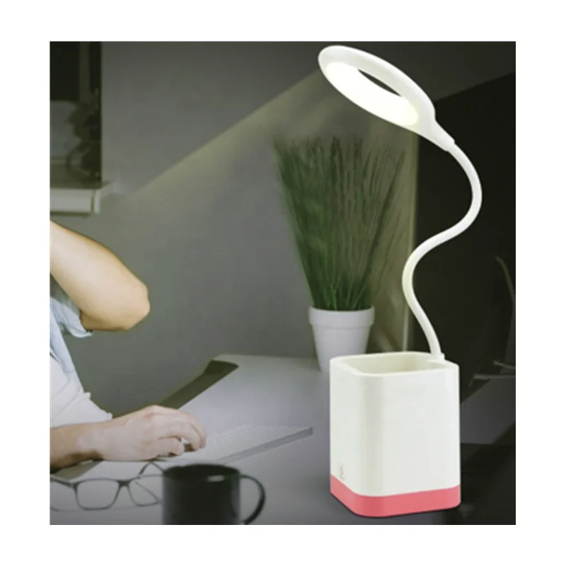 3 color option low price USB charging study lamp