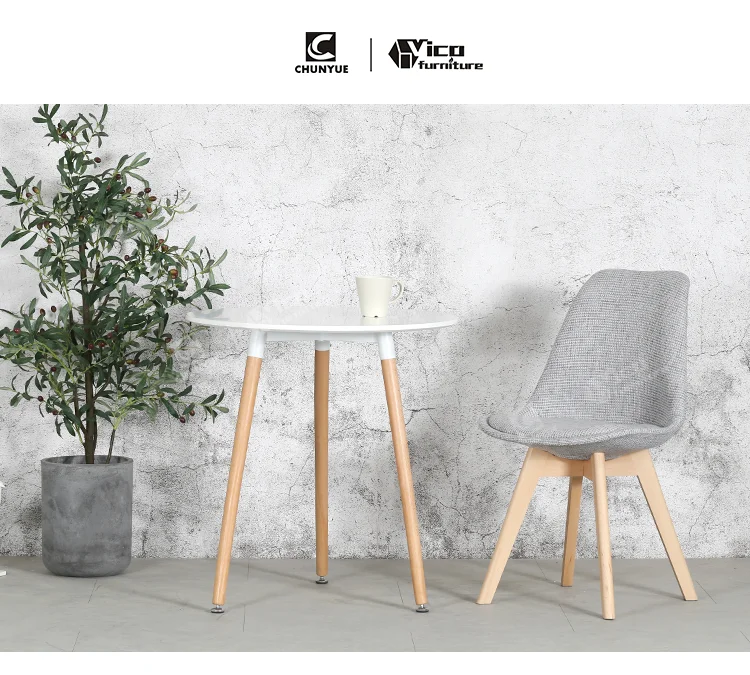 Modern Home Use Fabric Fully Cover Dining Chair With ...