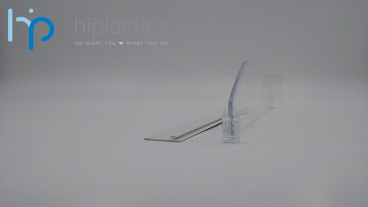 Hiplastics Oph Plastic Adjustable Clear Acrylic Shelf Dividers