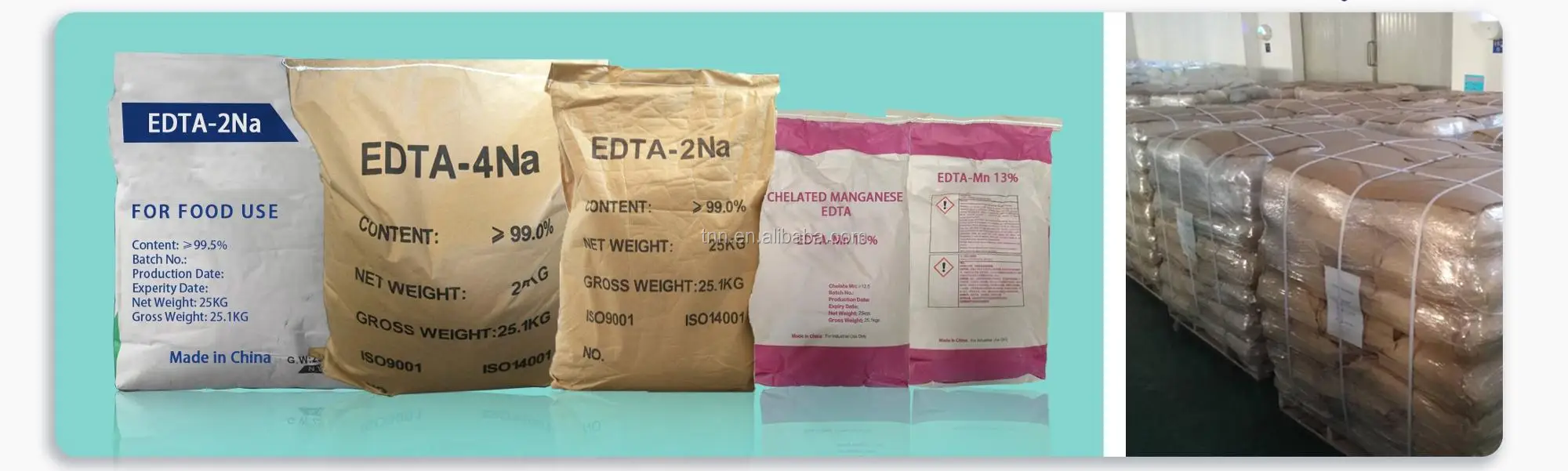 EDTA packages