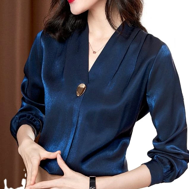 blusas en satin elegantes