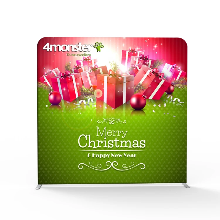 Any Design Printed 8x8 Pillow Case Backdrop Stand For Photo Booth