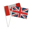 High Quality Polyester Supporter Hand Flag