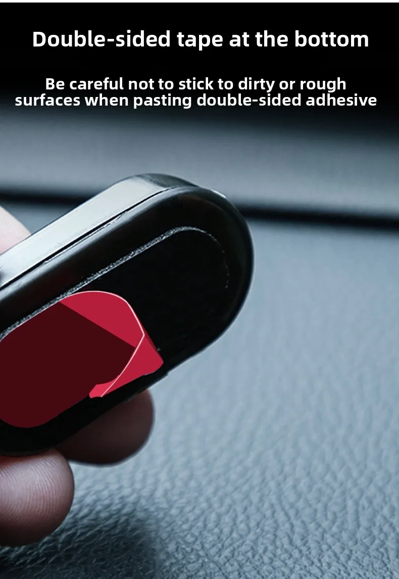 Solar-Powered LED Decorative Anti-Theft Strobe Lights Red Blue Wiring-Free Warning Lights Car LED Flash Warning Light