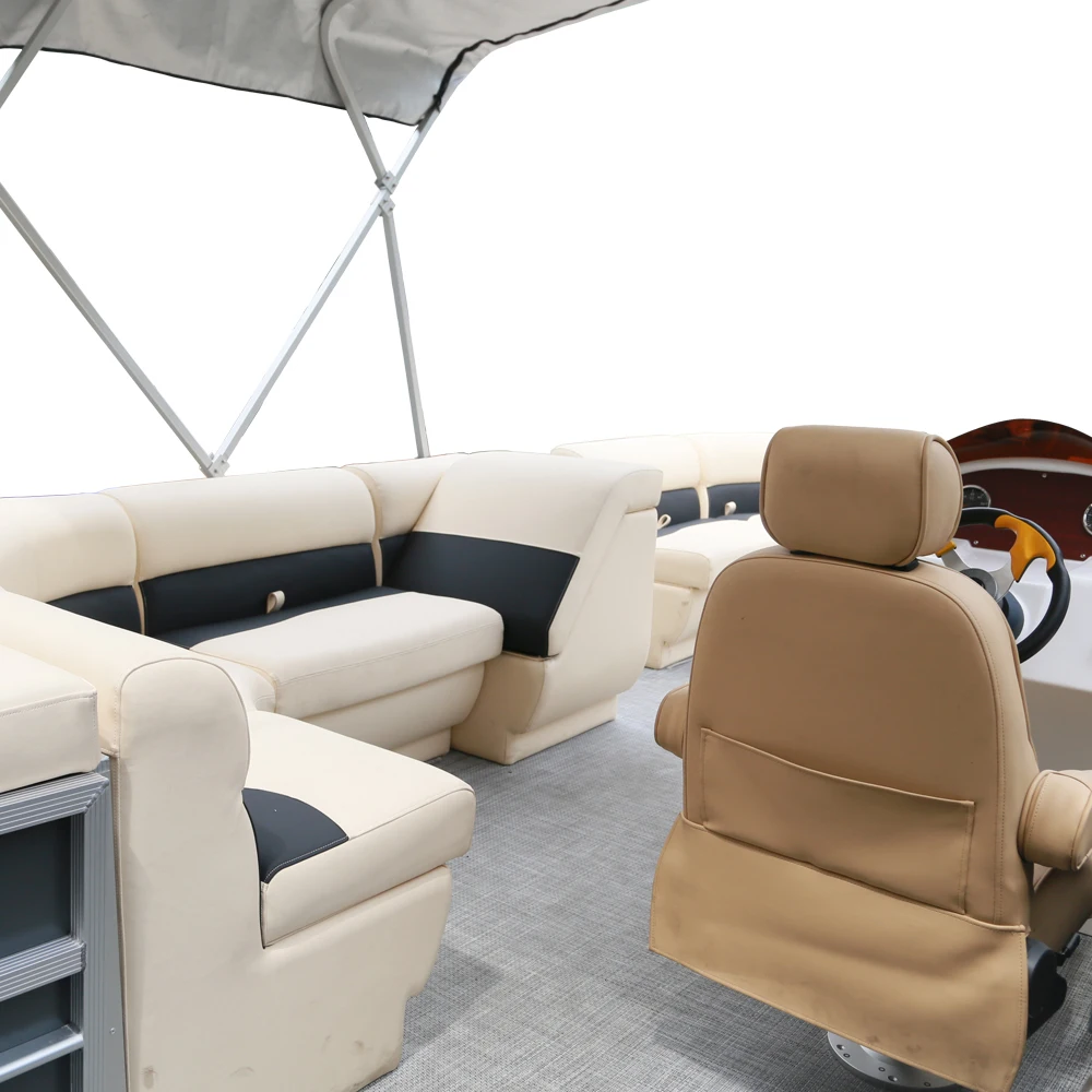 Hot Sale Pontoon Boats Driving Seat Lounge For Sale With Accessories