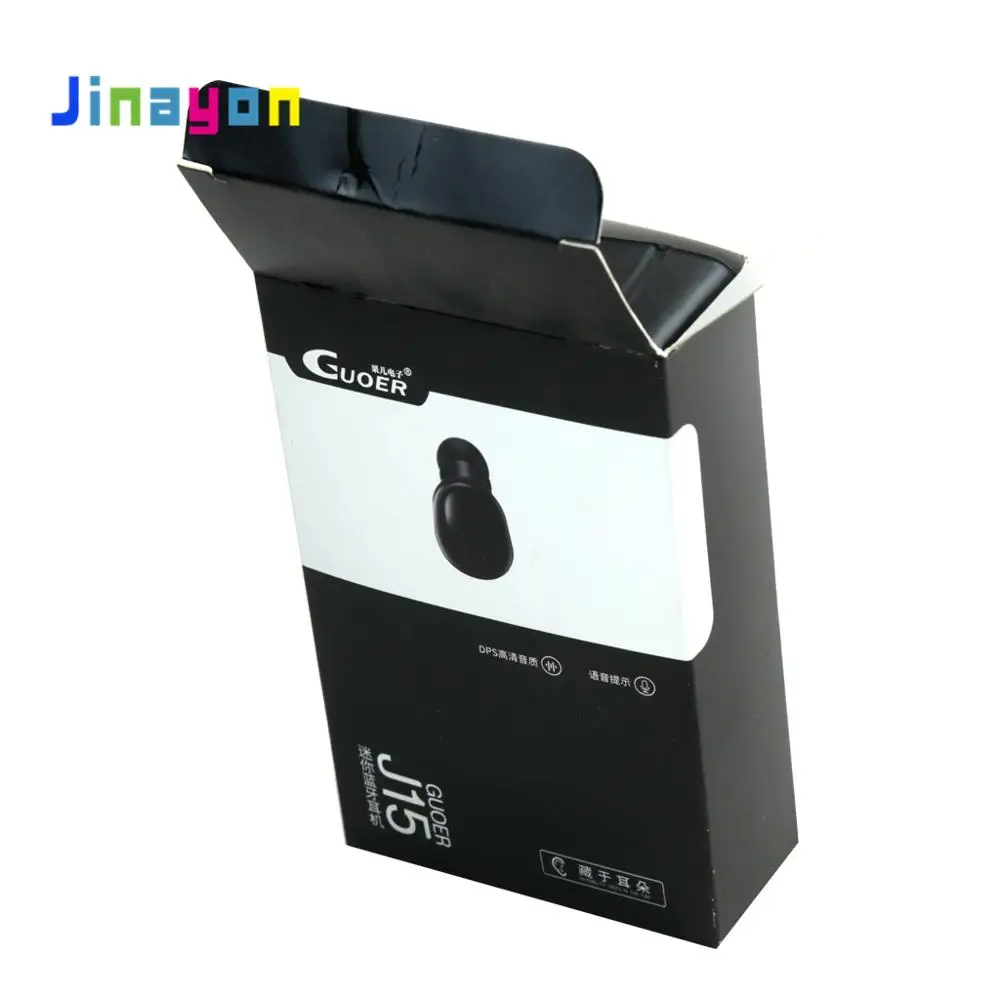 Jinayon Custom Reverse Tuck Box Packaging Cosmetic Paper Box With Uv Logo Printing factory