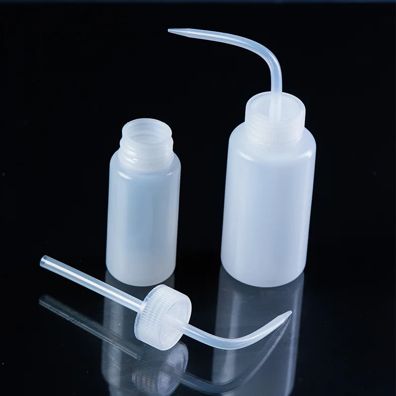 150ml 250ml 500ml 1000ml Plastic Squeeze Lab Wash Bottle Water Rinse Squirt Bottle For Tattoo
