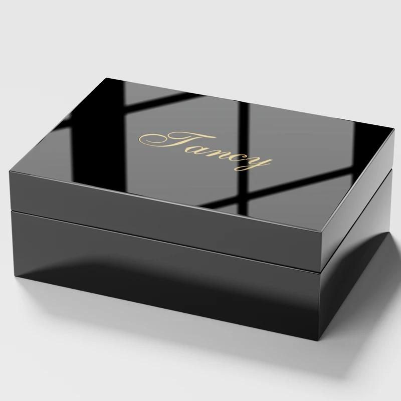 Luxury Gift Box Design Custom Painted Wooden Gift Box Not Only Perfume