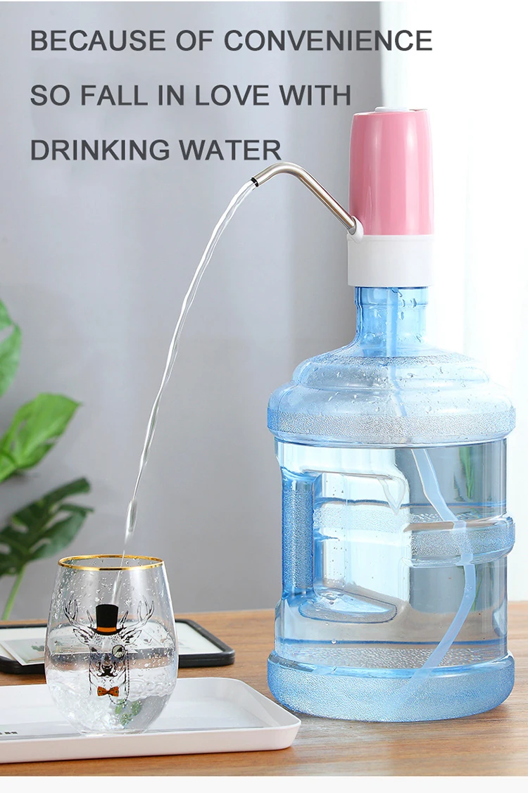 New Product Ideas 2019 Automatic Kitchen Utensils Portable USB Charging Electric Water Dispenser Mini Pumping Device